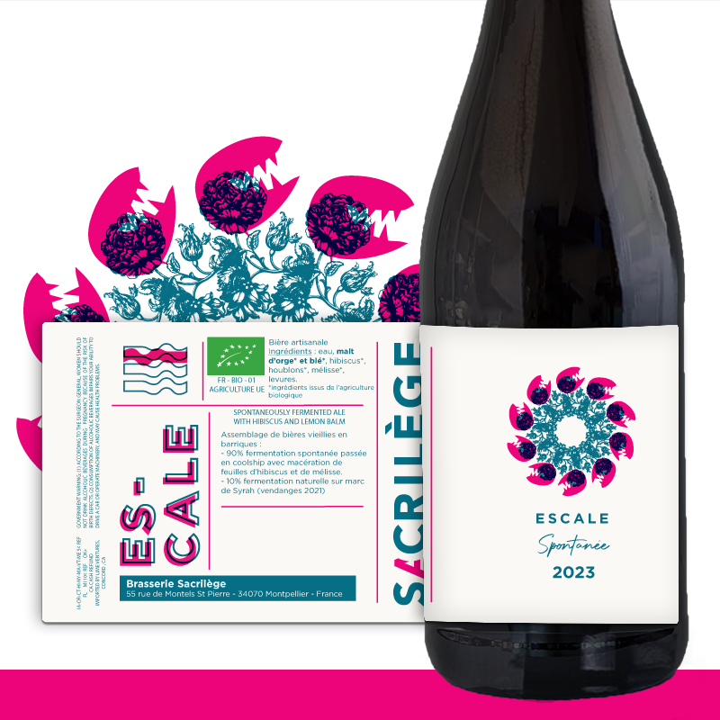 Escale 2023 - Spontanée Hibiscus Mélisse - 6.4%