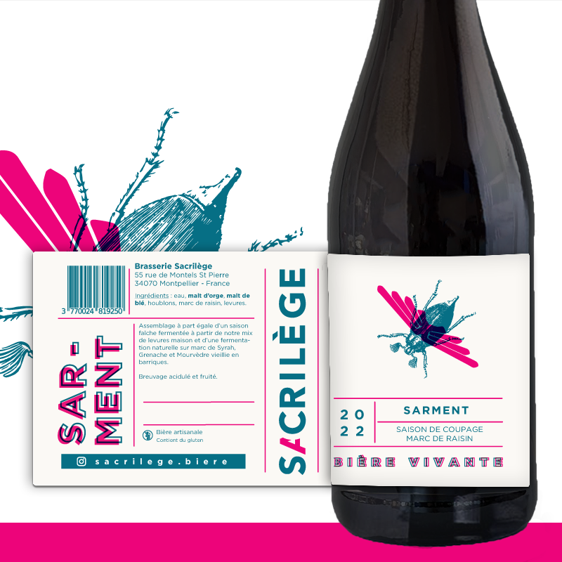 Sarment - Bière de vigne - 5.3%