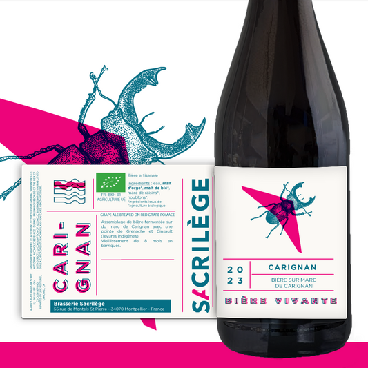 Carignan 2023 - Bière de vigne rouge - 6.9%