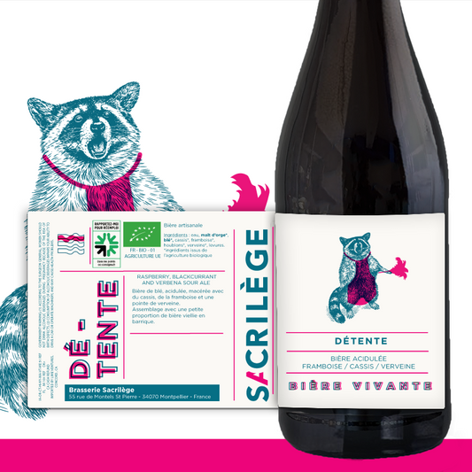 Détente - Sour Framboise Cassis Verveine - 5.7%