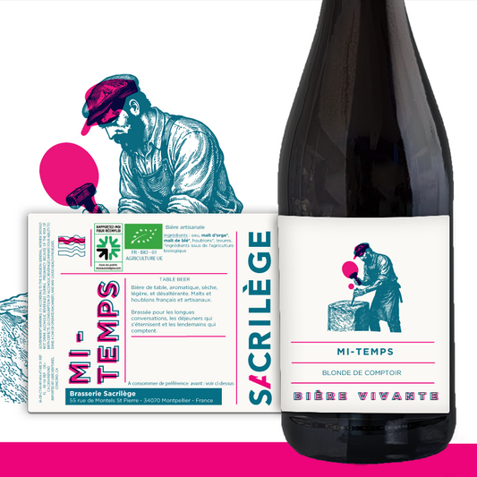 Mi Temps  - Bière de table - 2.8%