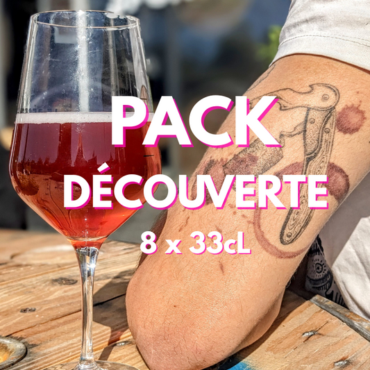 - PACK Découverte - 8 x 33cL