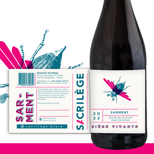 Sarment - Bière de vigne - 5.3%